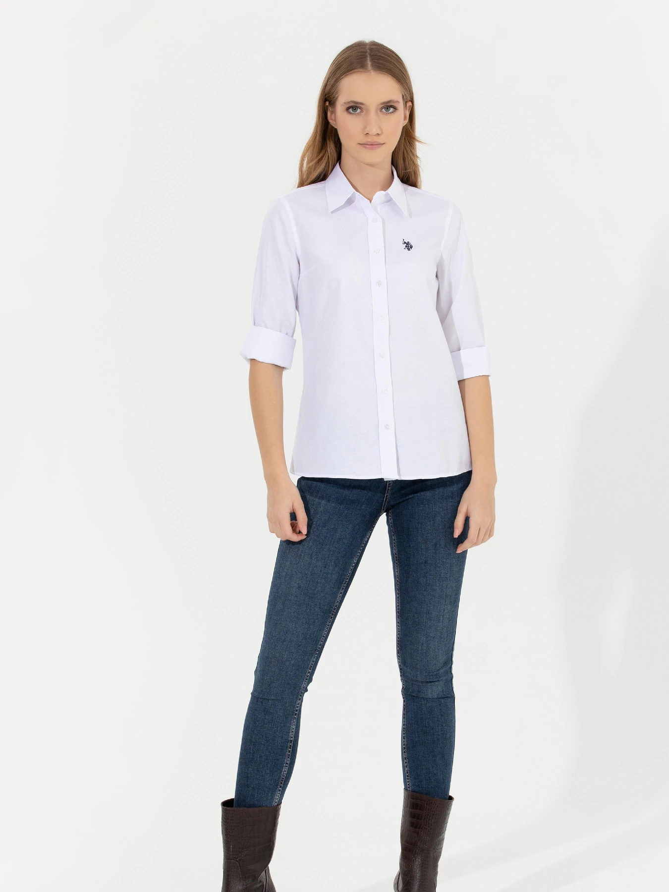 Рубашки US Polo модель G082GL004.000.1554842.VR013 Фото