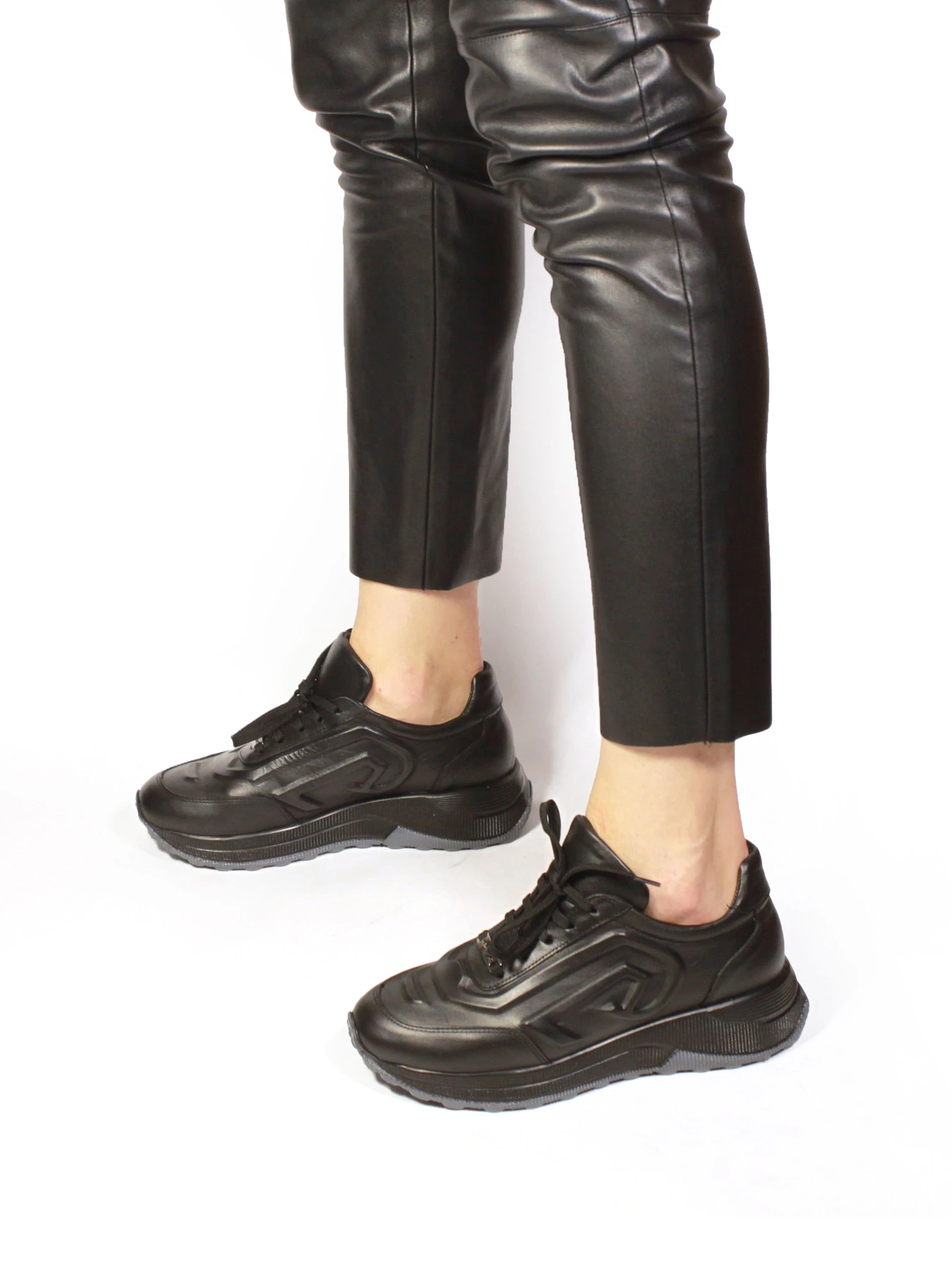 Кроссовки It-girl модель 119-01-black Кроссовки It-girl модель 119-01-black Фото