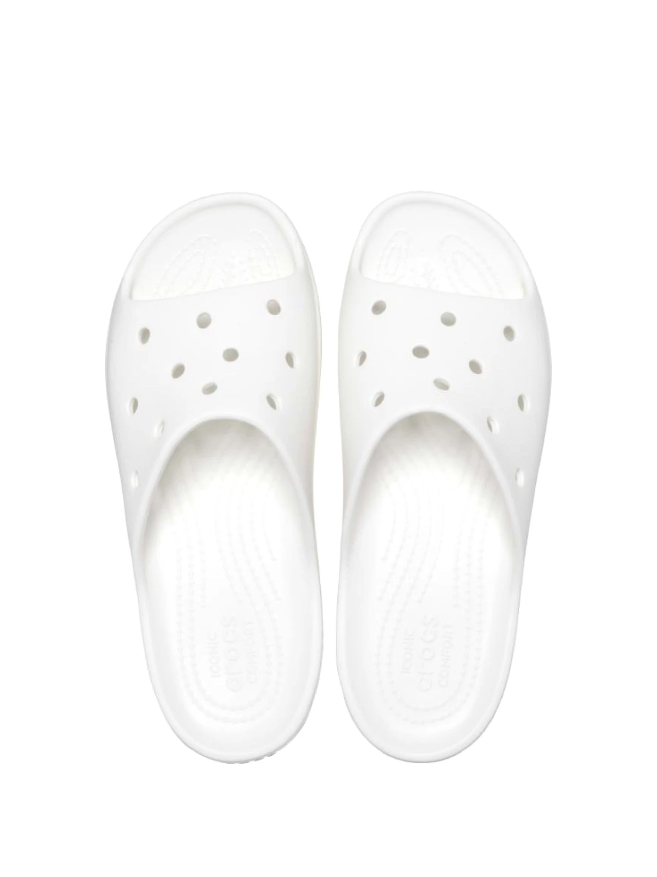 Шлёпанцы Crocs модель 208180WHI Фото