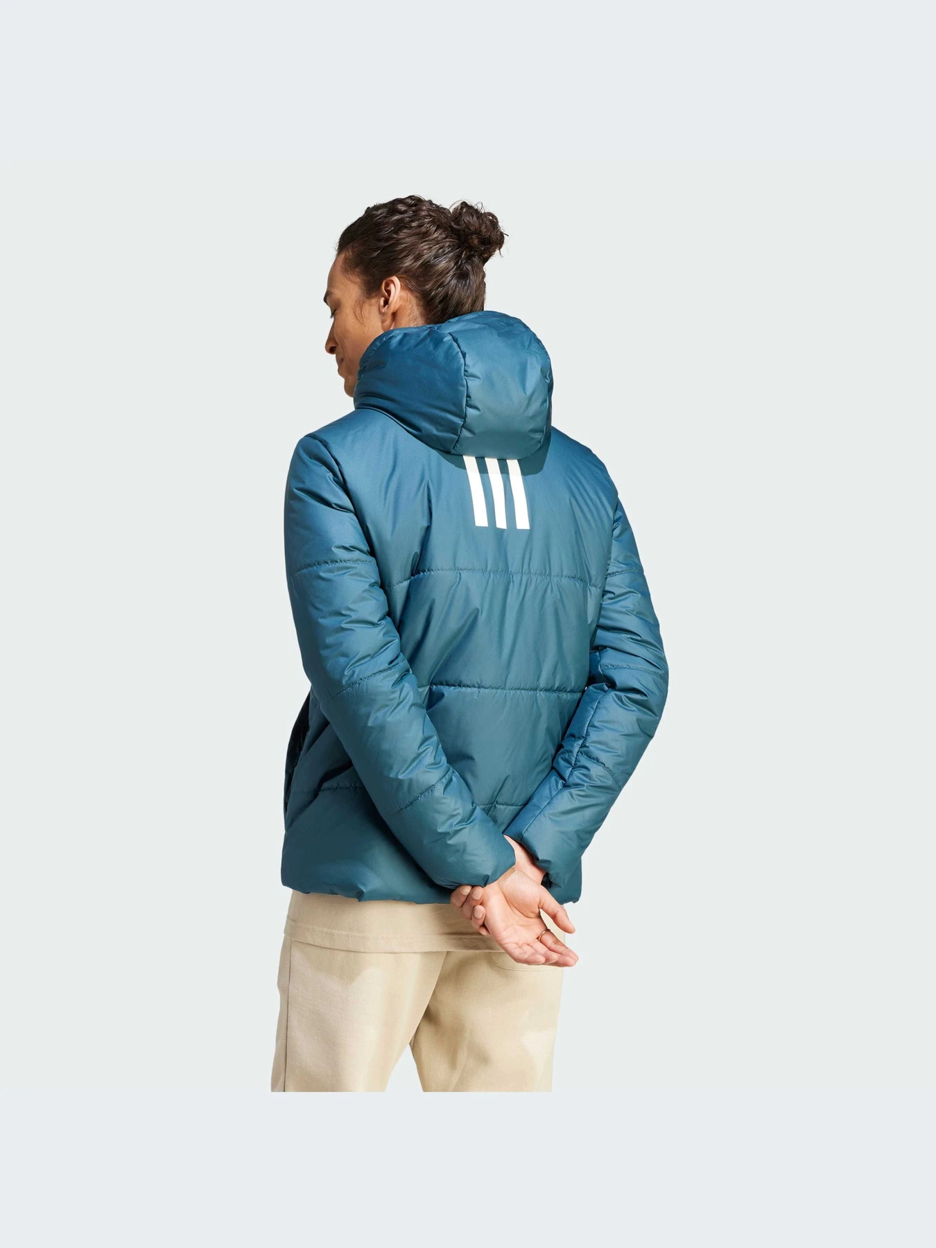 Куртки и дубленки Adidas 3 Stripes модель IK0512 Куртки и дубленки Adidas 3 Stripes модель IK0512 Фото