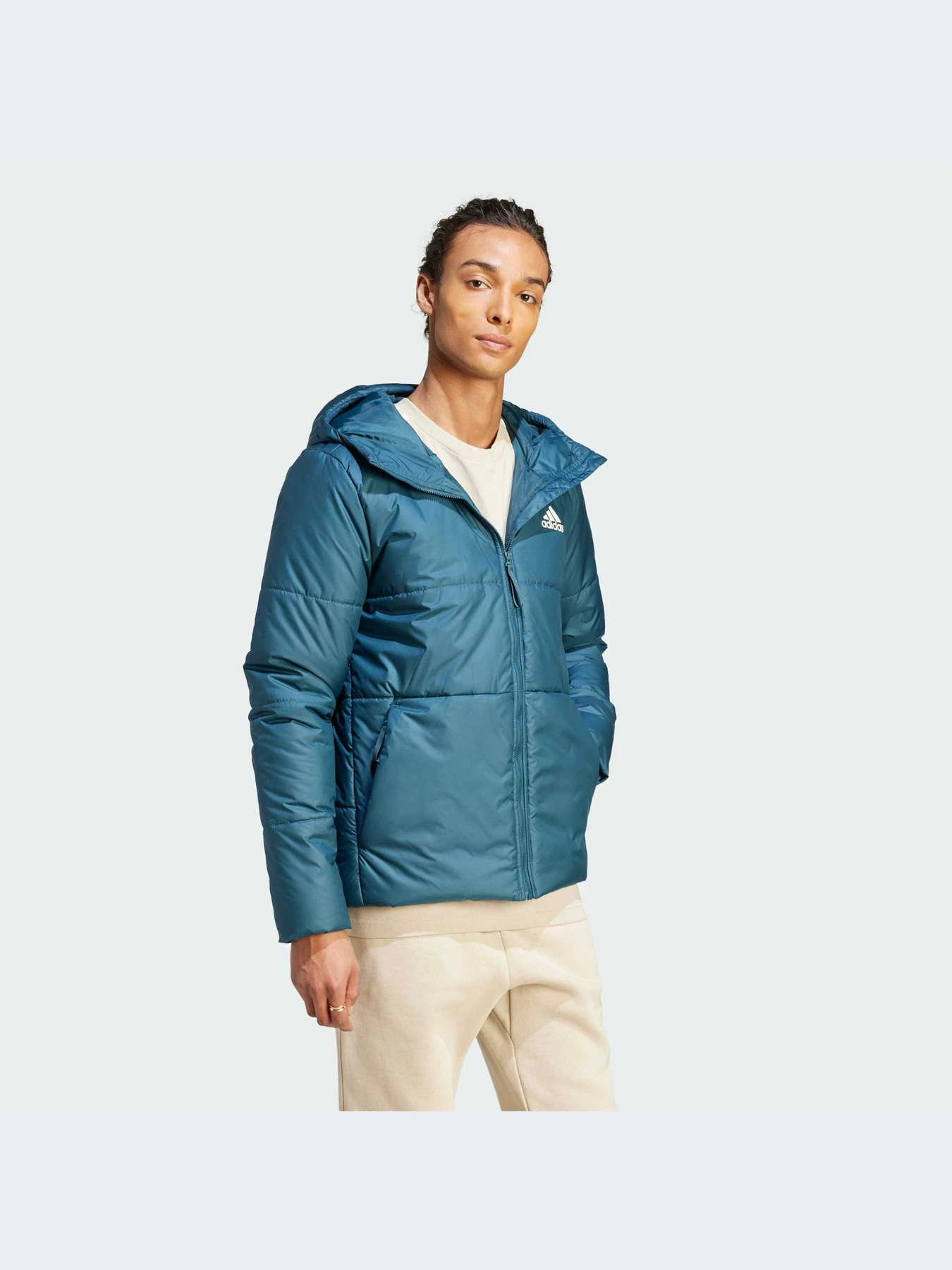 Куртки и дубленки Adidas 3 Stripes модель IK0512 Куртки и дубленки Adidas 3 Stripes модель IK0512 Фото