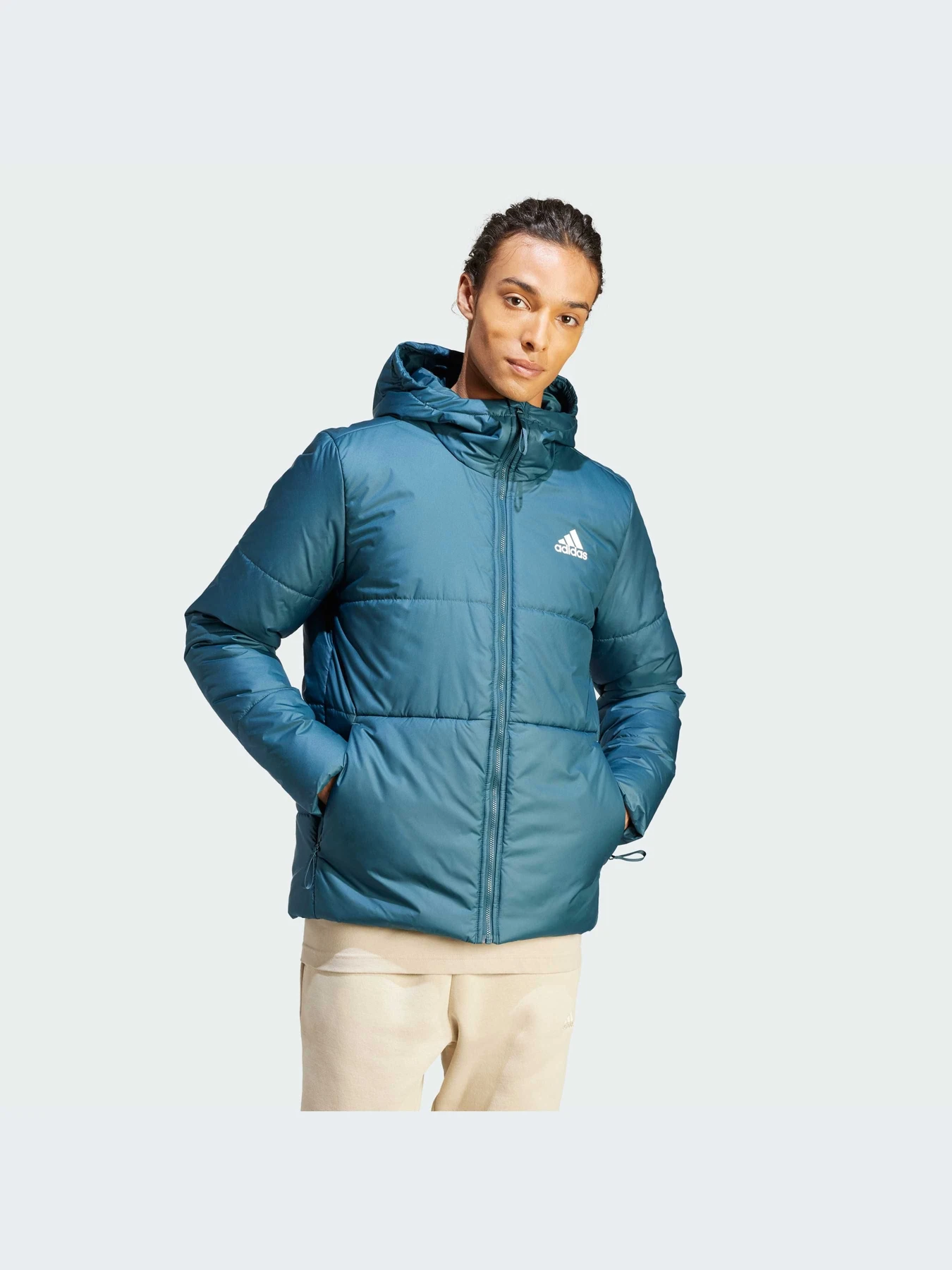 Куртки и дубленки Adidas 3 Stripes модель IK0512 Куртки и дубленки Adidas 3 Stripes модель IK0512 Фото