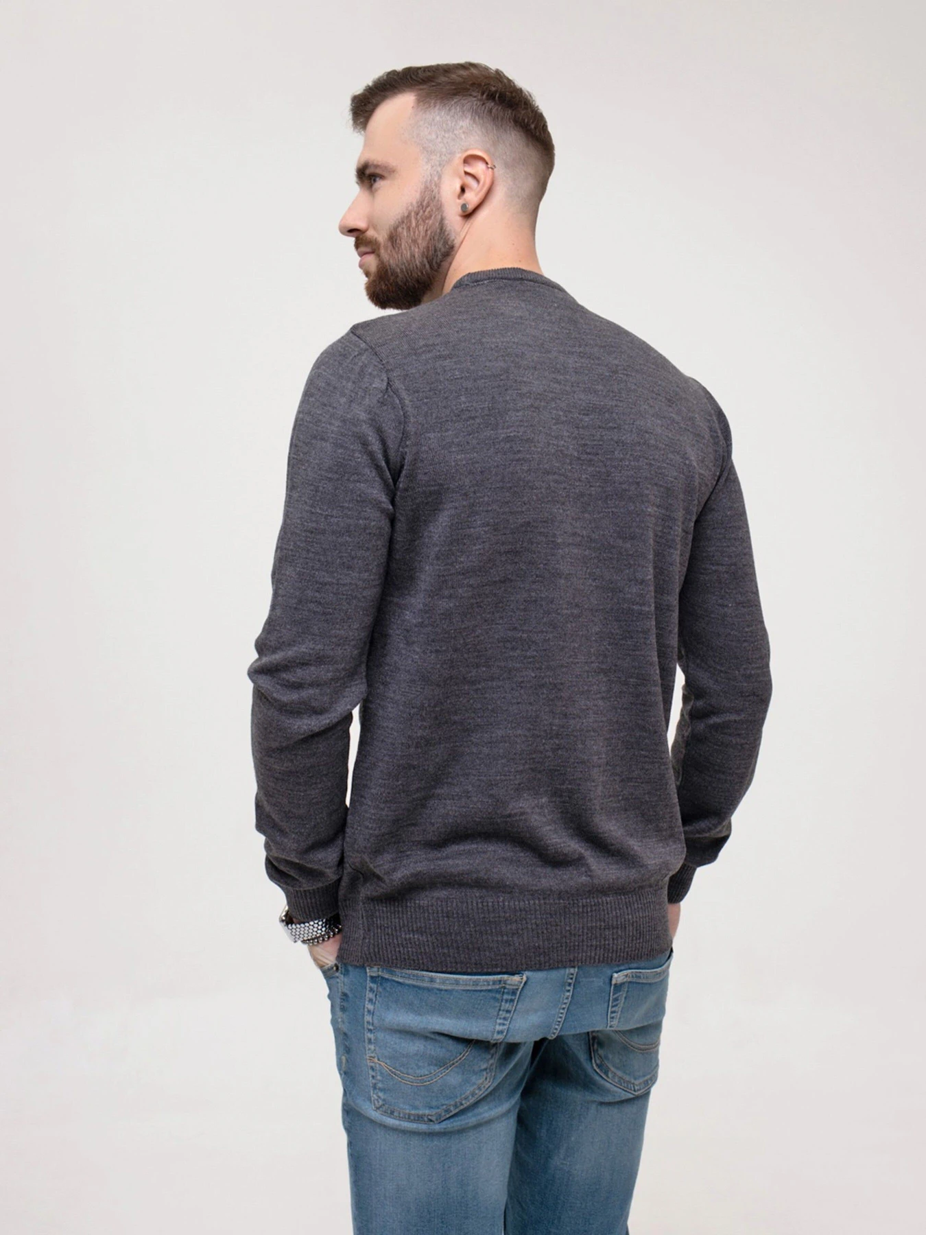 Светри та кардигани ISSA Plus модель GN4-151_darkgray Фото