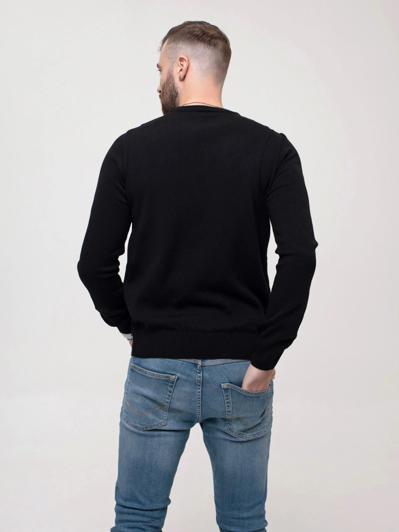 Светри та кардигани ISSA Plus модель GN4-151_black Фото