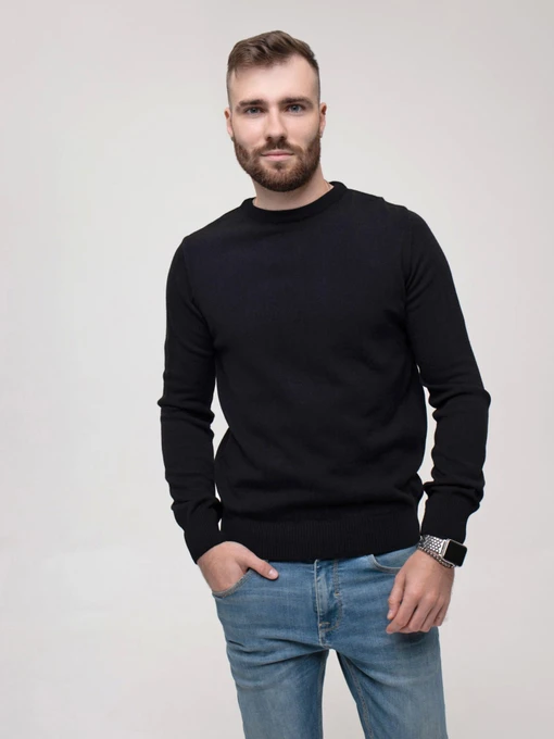 Свитры и кардиганы ISSA Plus модель GN4-151_black Фото