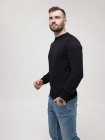 Светри та кардигани ISSA Plus модель GN4-151_black Фото