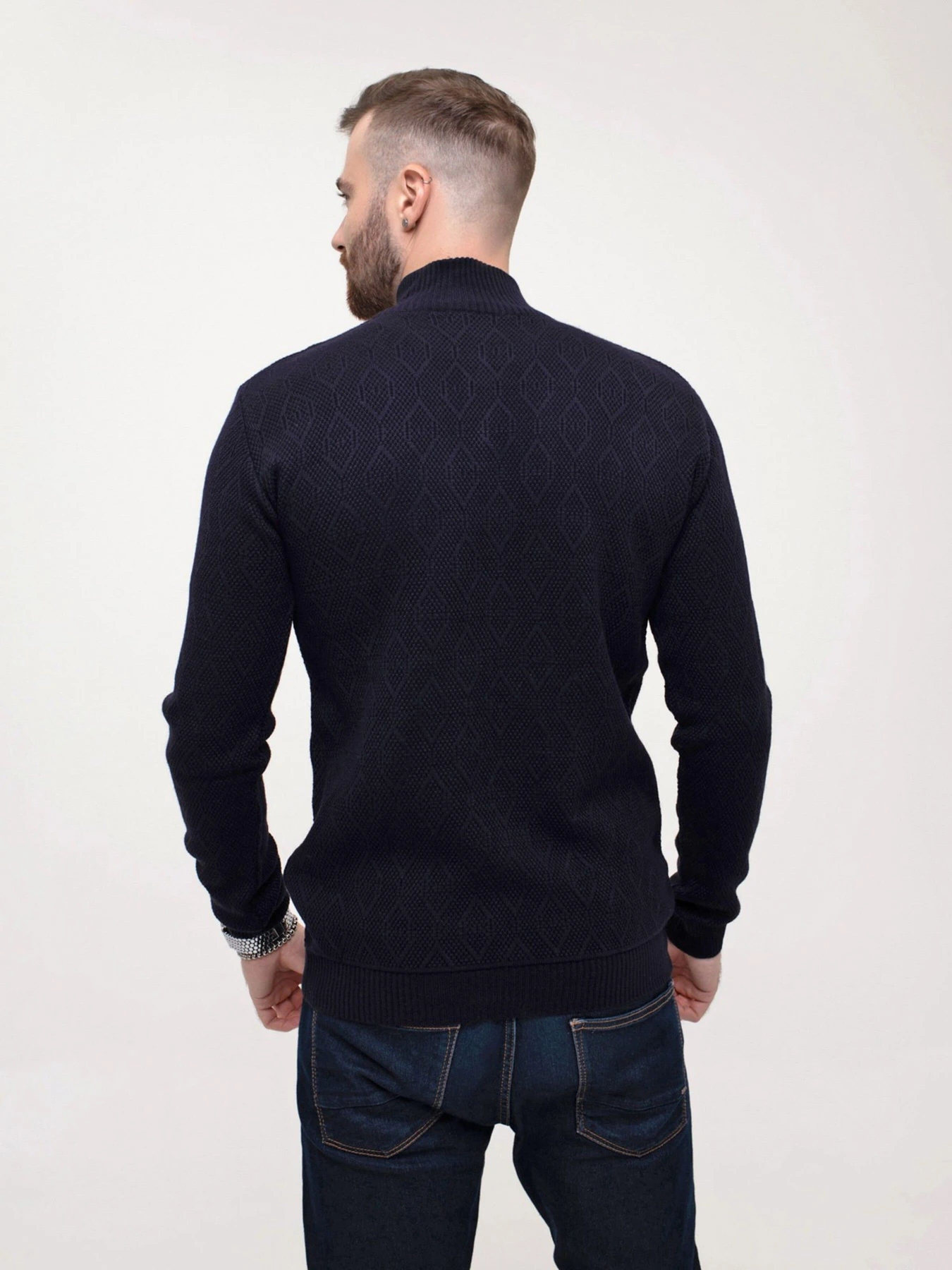 Светри та кардигани ISSA Plus модель GN4-152_darkblue Фото