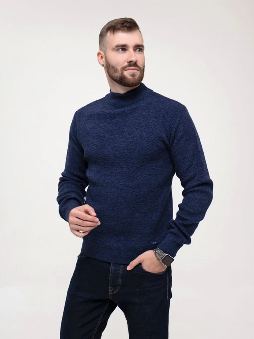Свитры и кардиганы ISSA Plus модель GN4-154_blue Фото