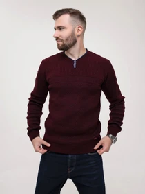 Светри та кардигани ISSA Plus модель GN4-156_burgundy Фото