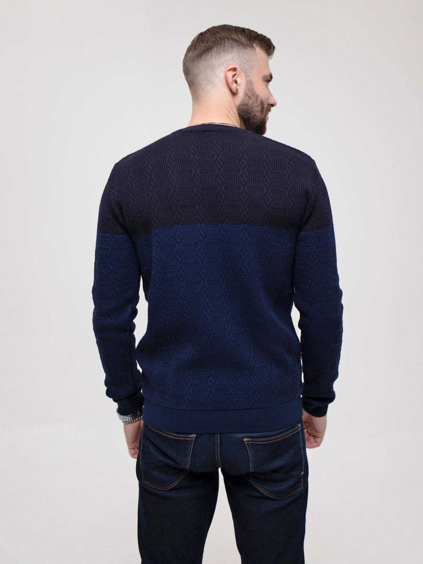 Светри та кардигани ISSA Plus модель GN4-159_blue Фото
