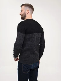 Свитры и кардиганы ISSA Plus модель GN4-159_black Фото