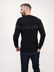 Свитры и кардиганы ISSA Plus модель GN4-160_black Фото