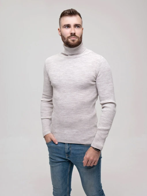 Свитры и кардиганы ISSA Plus модель GN4-58_lightgray Фото