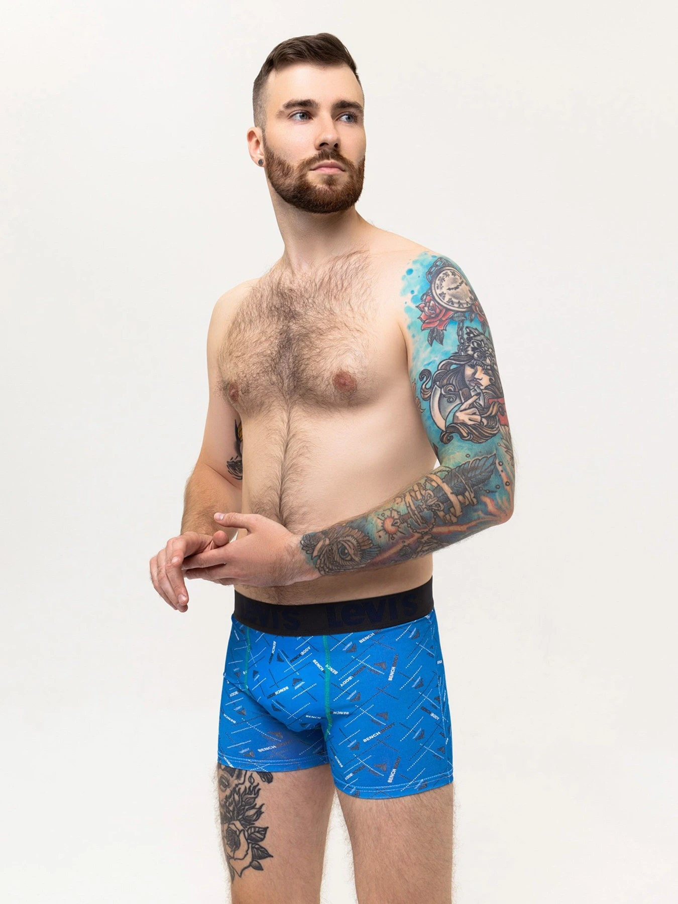 Нижнее белье ISSA Plus модель GN5-225_blue Фото
