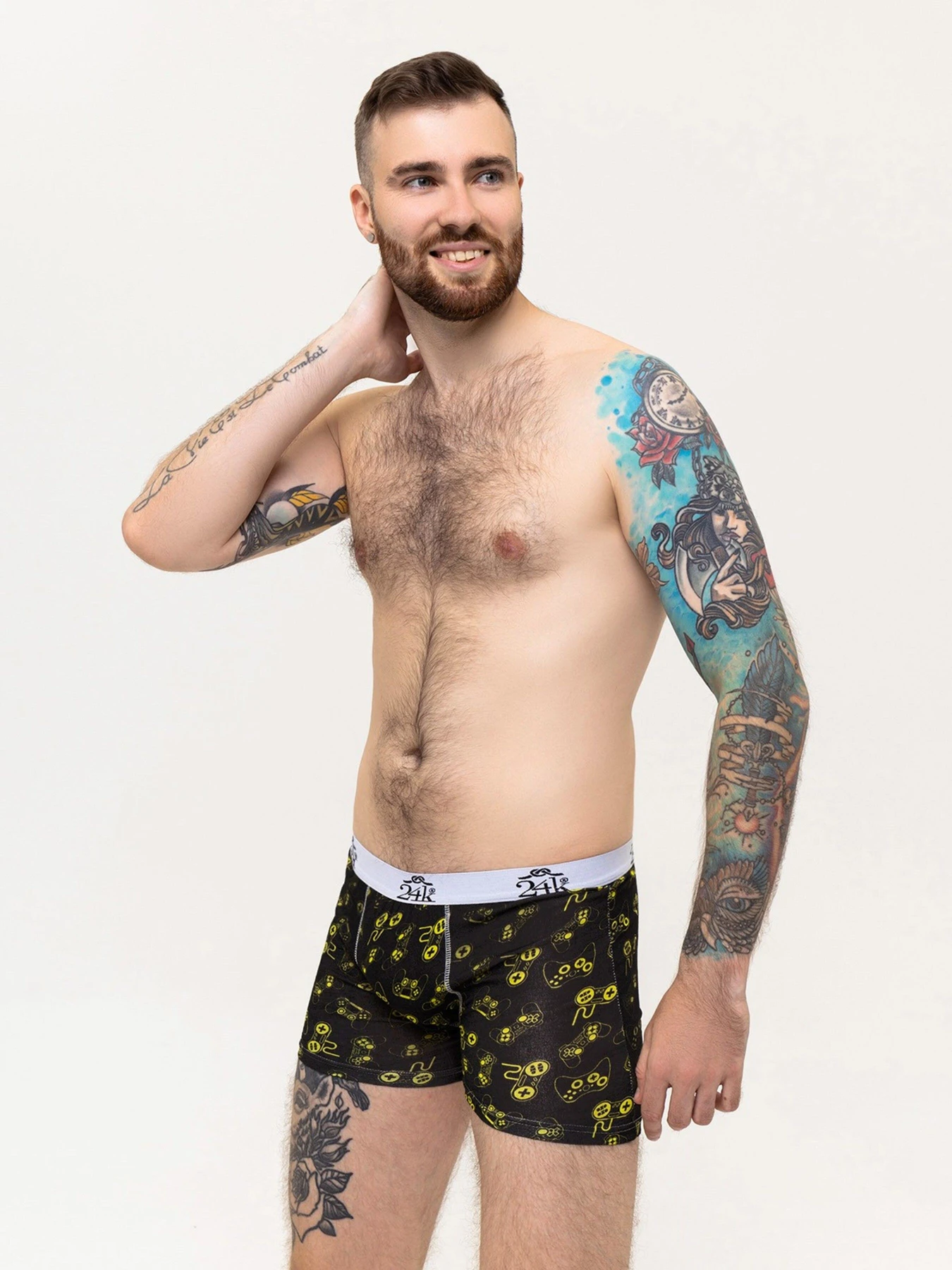Нижнее белье ISSA Plus модель GN5-226_black Фото