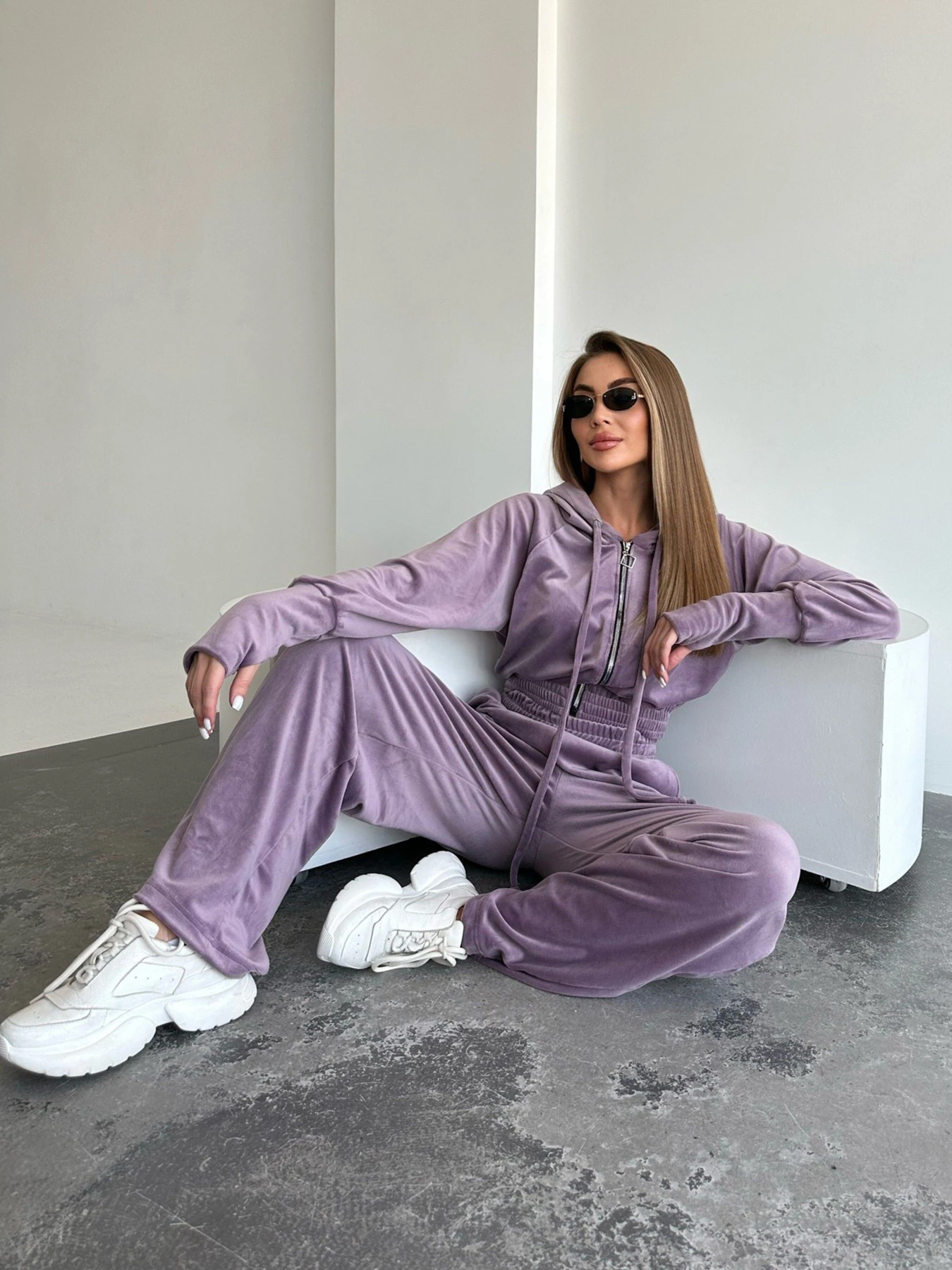 Костюми ISSA Plus модель SA-479_lilac Костюми ISSA Plus модель SA-479_lilac Фото