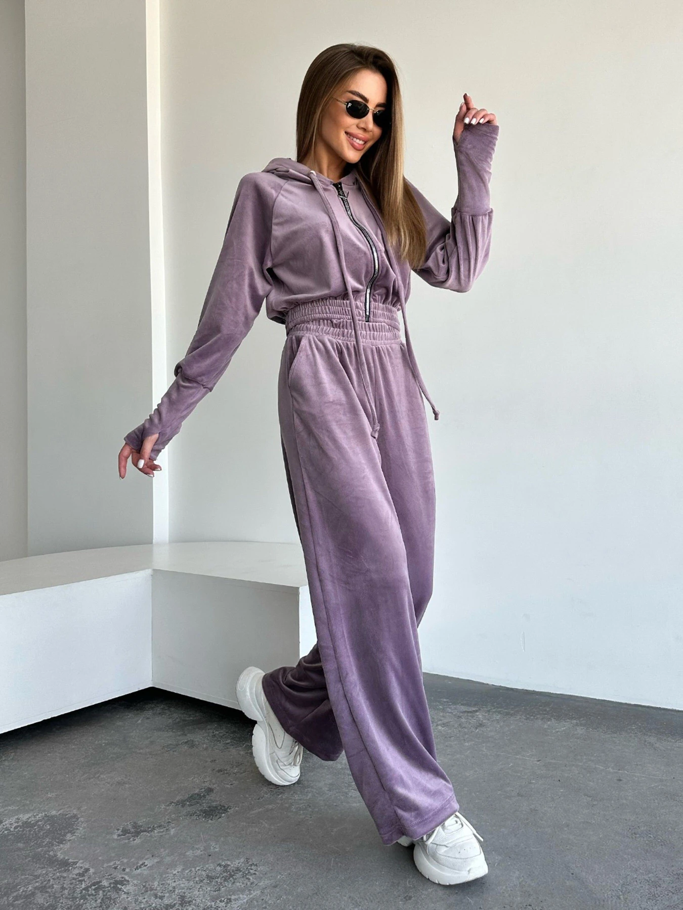 Костюми ISSA Plus модель SA-479_lilac Костюми ISSA Plus модель SA-479_lilac Фото