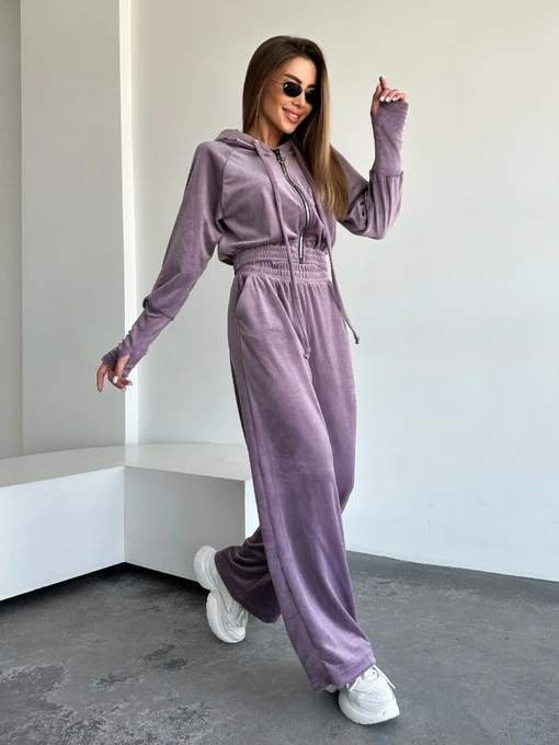 Костюми ISSA Plus модель SA-479_lilac Фото
