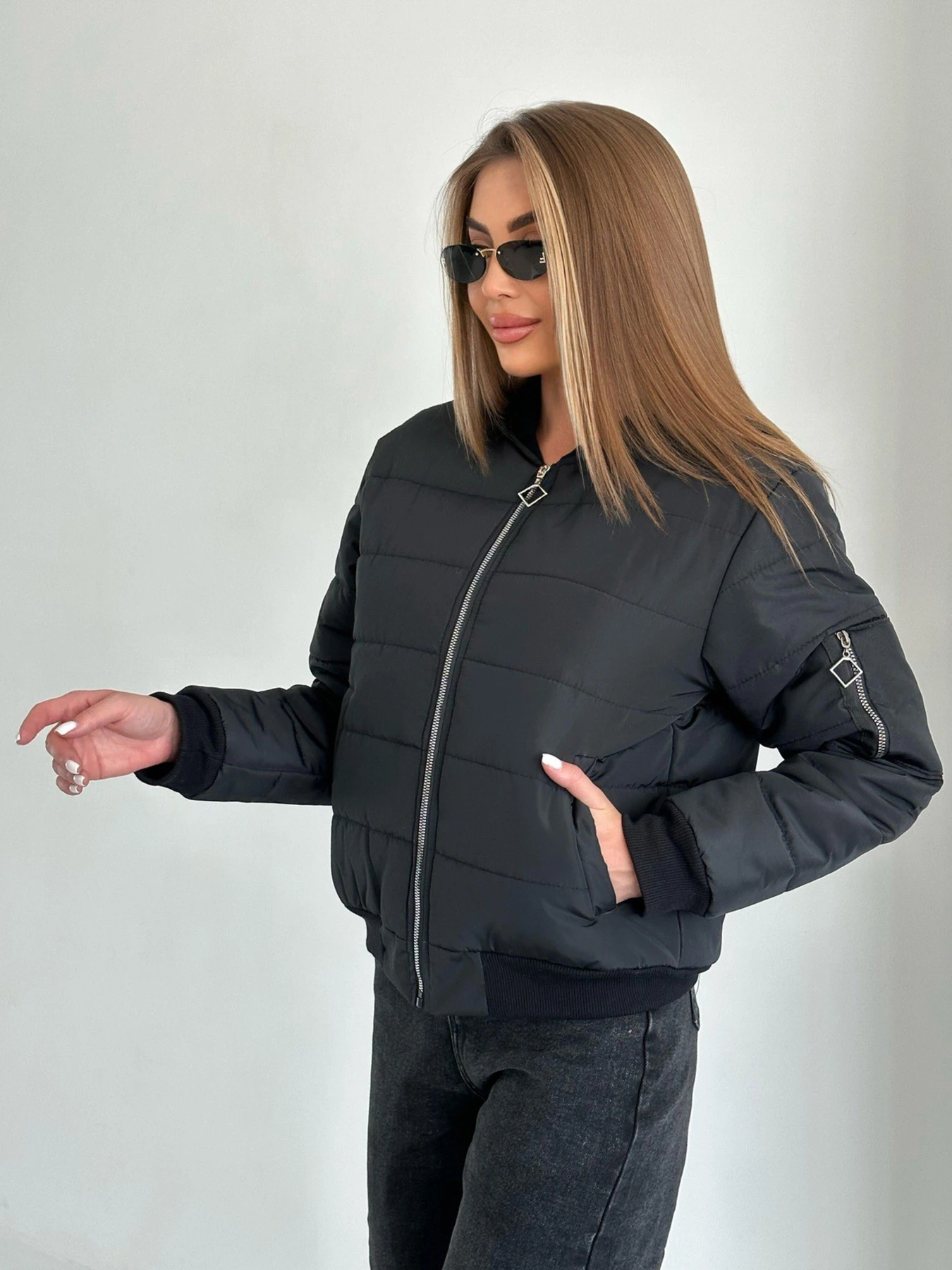 Куртки та дублянки ISSA Plus модель SA-482_черный Фото
