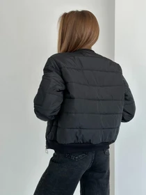 Куртки та дублянки ISSA Plus модель SA-482_черный Фото