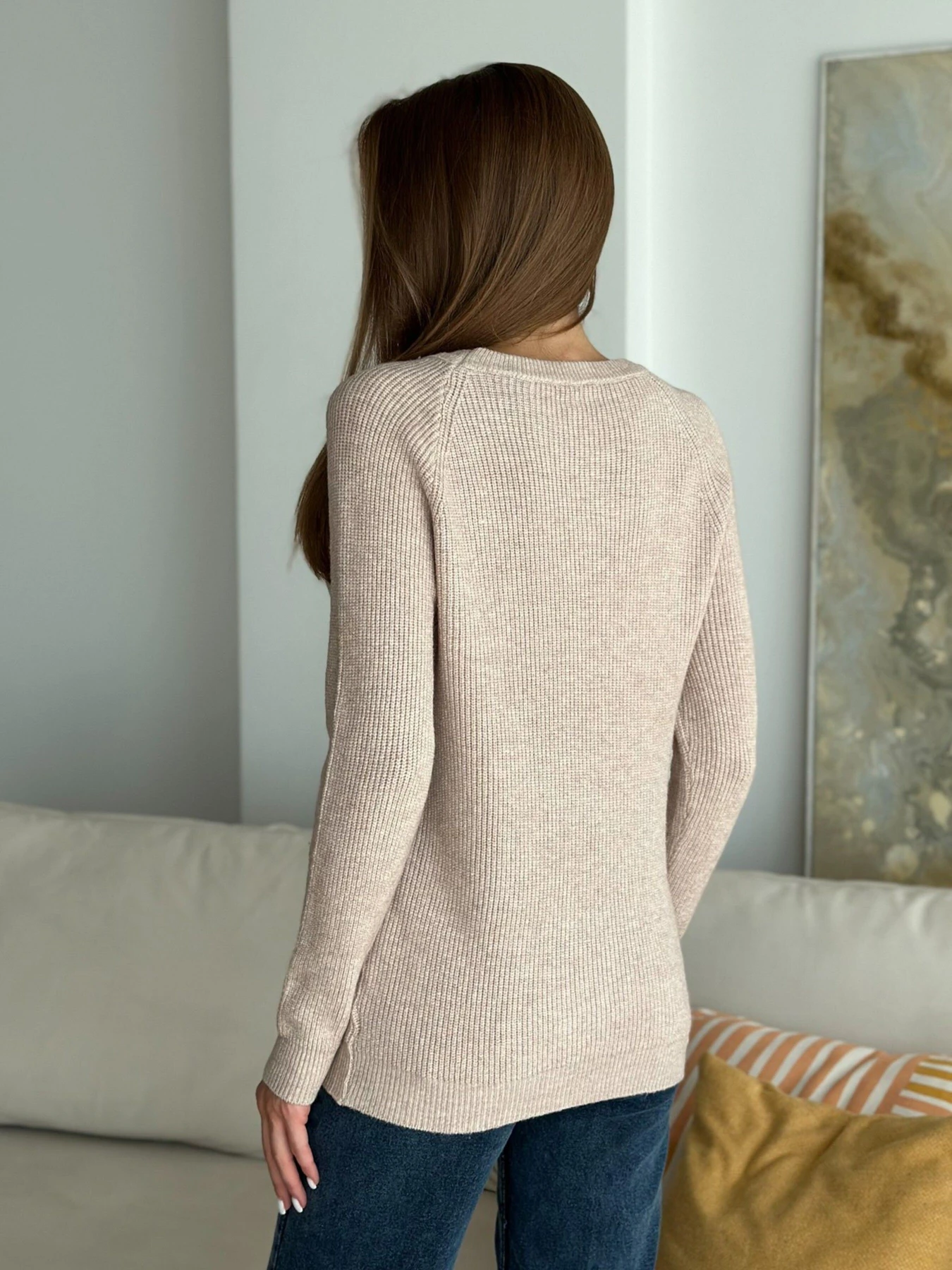 Светри та кардигани ISSA Plus модель WN20-539_beige Фото