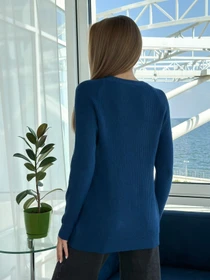 Светри та кардигани ISSA Plus модель WN20-539_blue Фото