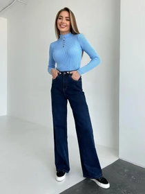 Джинсы ISSA Plus модель WN20-540_blue Фото