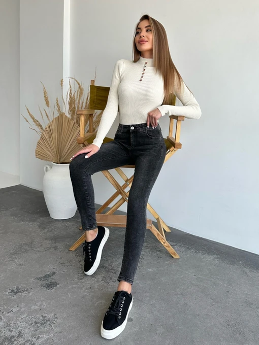 Джинсы ISSA Plus модель WN20-543_gray Фото