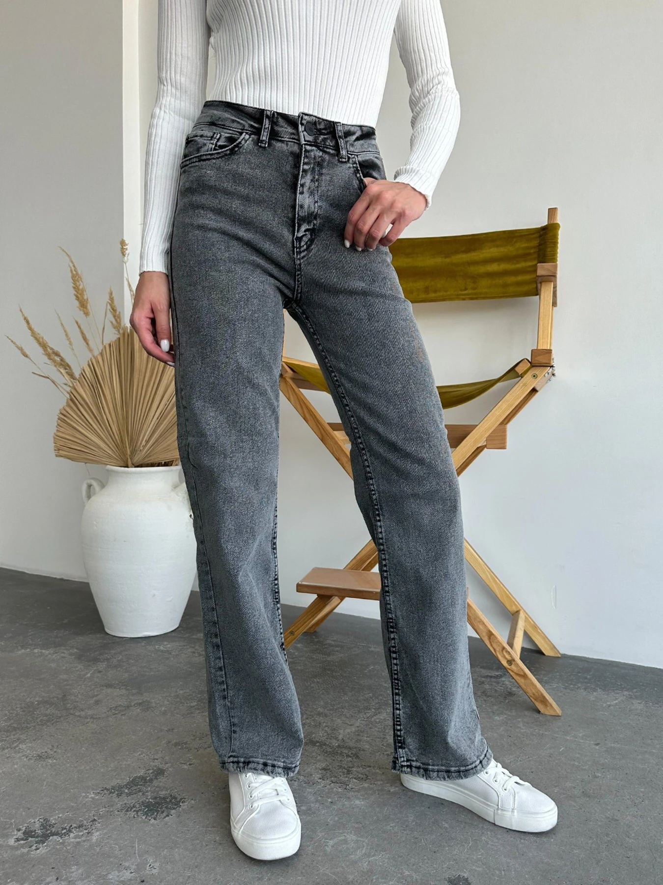 Джинси ISSA Plus модель WN20-544_gray Фото