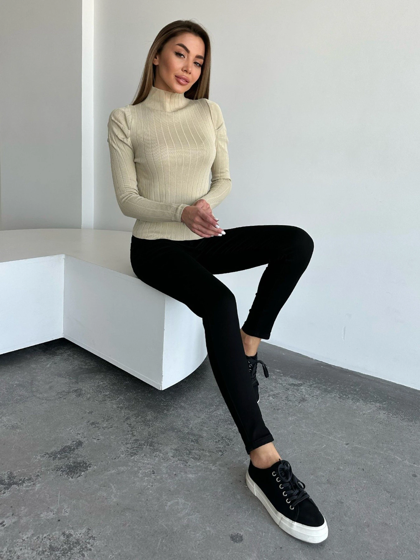 Светри та кардигани ISSA Plus модель WN20-554_beige Фото