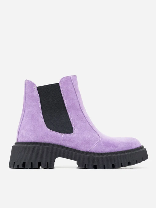 Ботинки и сапоги ISSA Plus модель OB2-307_lilac Фото