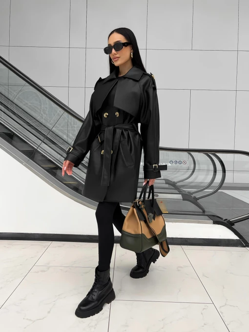 Пальта та плащі Jadone Fashion модель Trench_Nekst_chor Фото