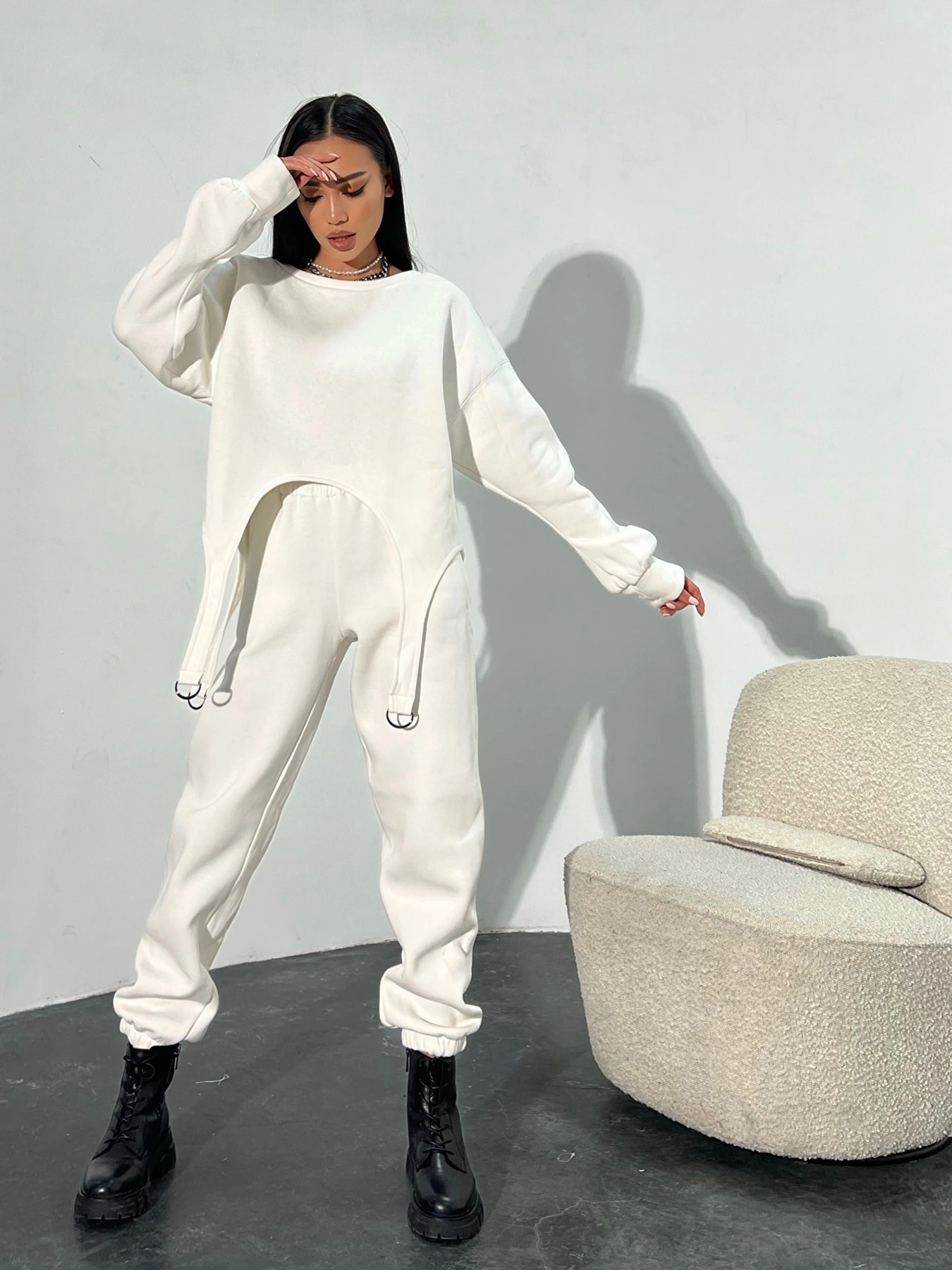Худи и свитшоты Jadone Fashion модель Khudi_Ostin_bila Фото