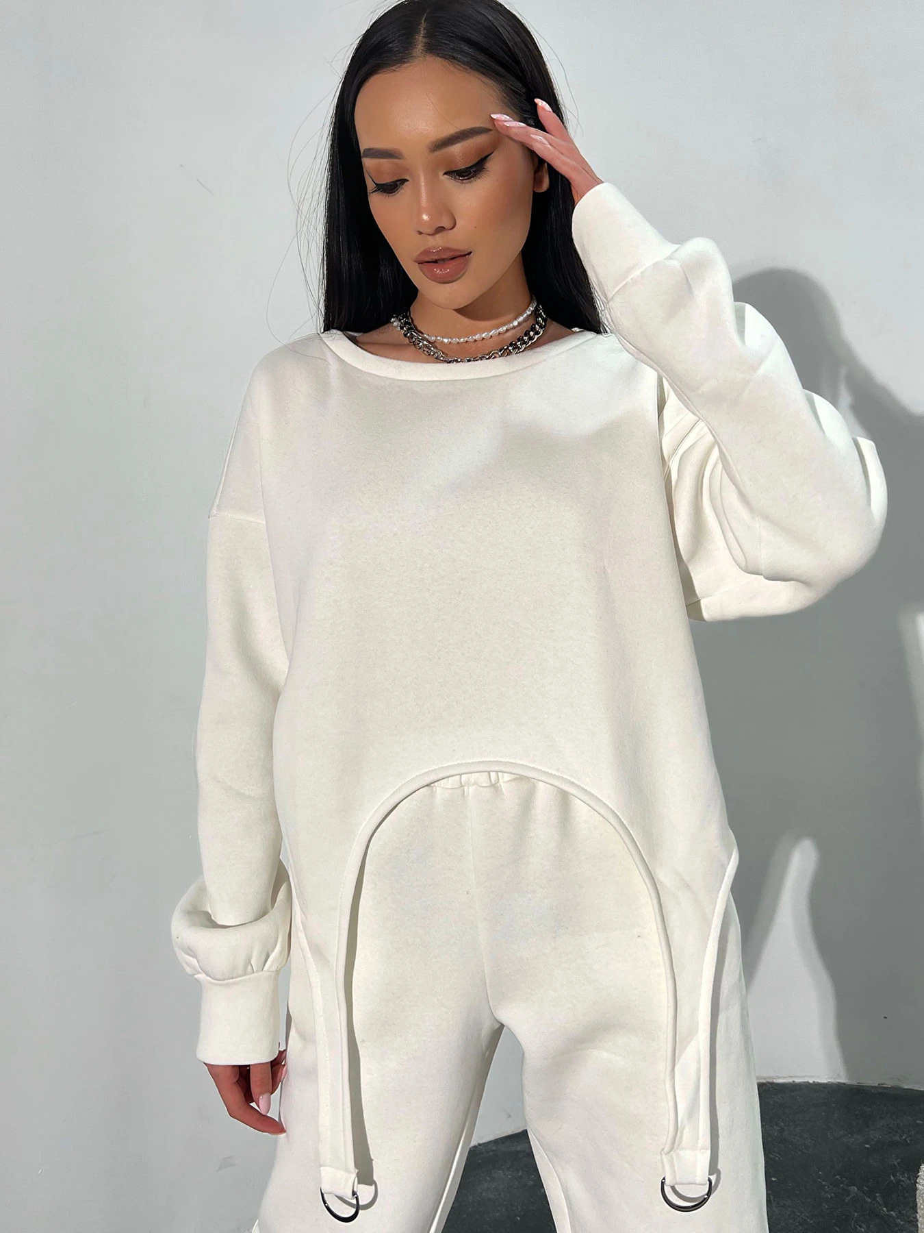 Худи и свитшоты Jadone Fashion модель Khudi_Ostin_bila Фото