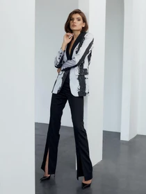 Костюми Anais Gose Cassiopeia модель suit.cassiopeia.black.white.001 Фото