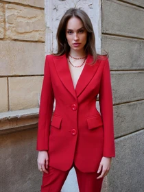 Костюмы Anais Gose Naomi модель suit.naomi.red.001 Фото