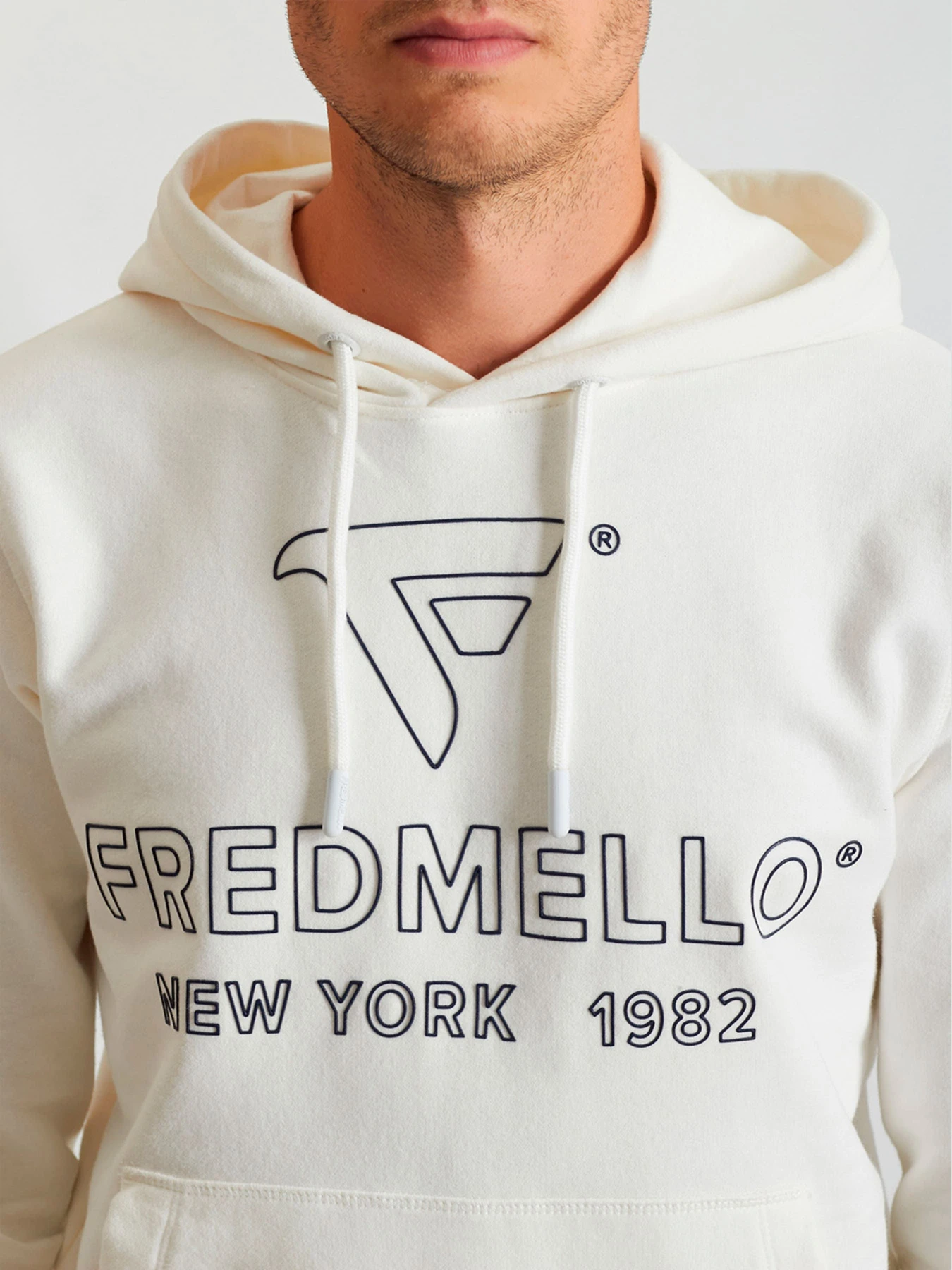 Худи и свитшоты Fred Mello модель FM23W02FC_OFFWHITE Худи и свитшоты Fred Mello модель FM23W02FC_OFFWHITE Фото