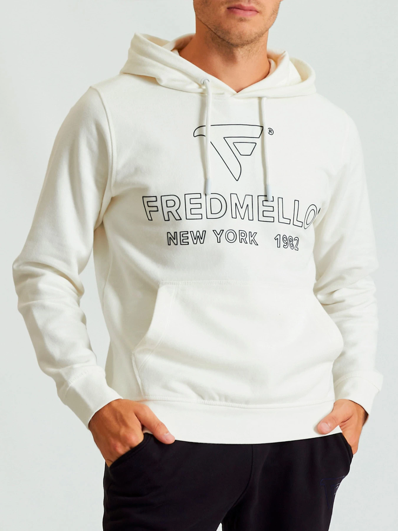 Худи и свитшоты Fred Mello модель FM23W02FC_OFFWHITE Худи и свитшоты Fred Mello модель FM23W02FC_OFFWHITE Фото