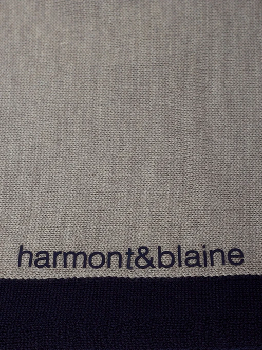 Harmont&Blaine Шарф колір сірий фото 2