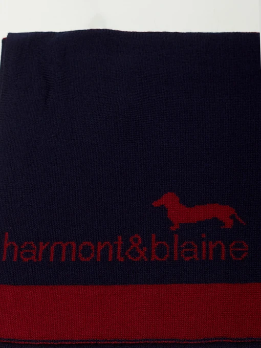 Harmont&Blaine Шарф колір синій фото 2