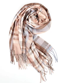 Шарфы и платки ISSA Plus модель SH-35_peach Фото