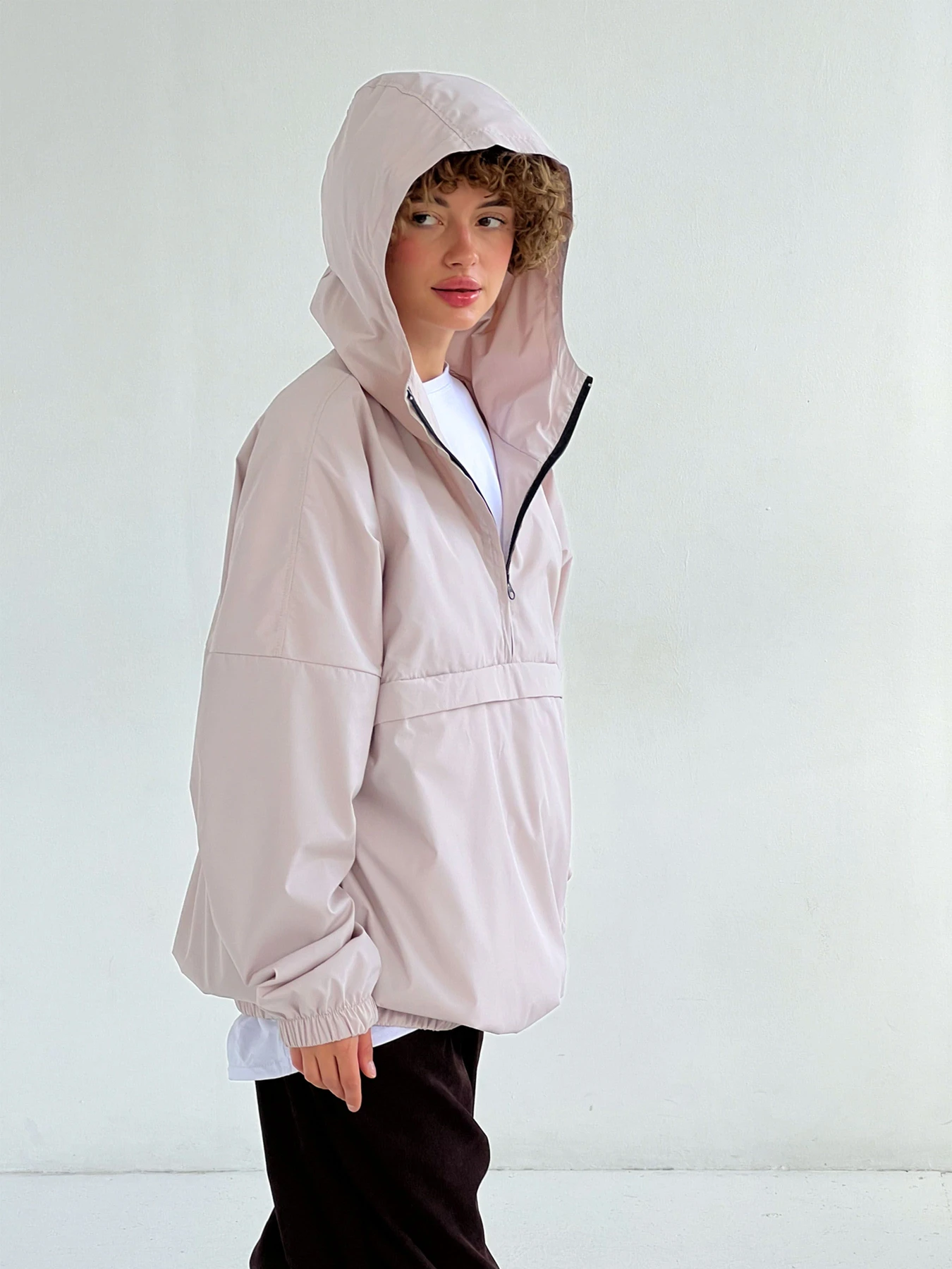 Куртки та дублянки IJ модель ij-anorak-bej Куртки та дублянки IJ модель ij-anorak-bej Фото