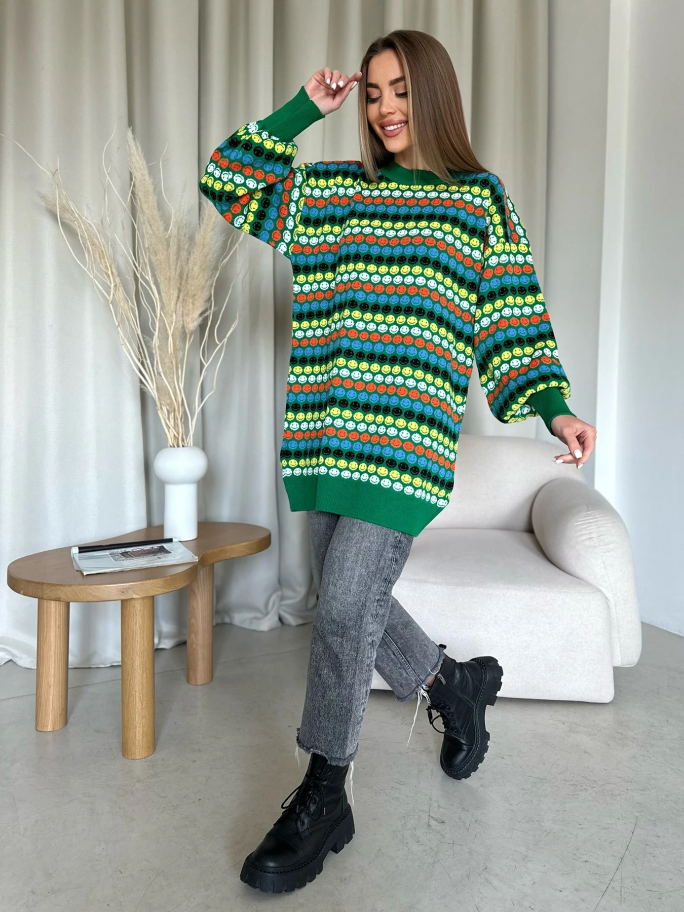 Светри та кардигани ISSA Plus модель WN20-557_green Фото