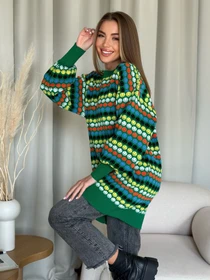 Светри та кардигани ISSA Plus модель WN20-557_green Фото