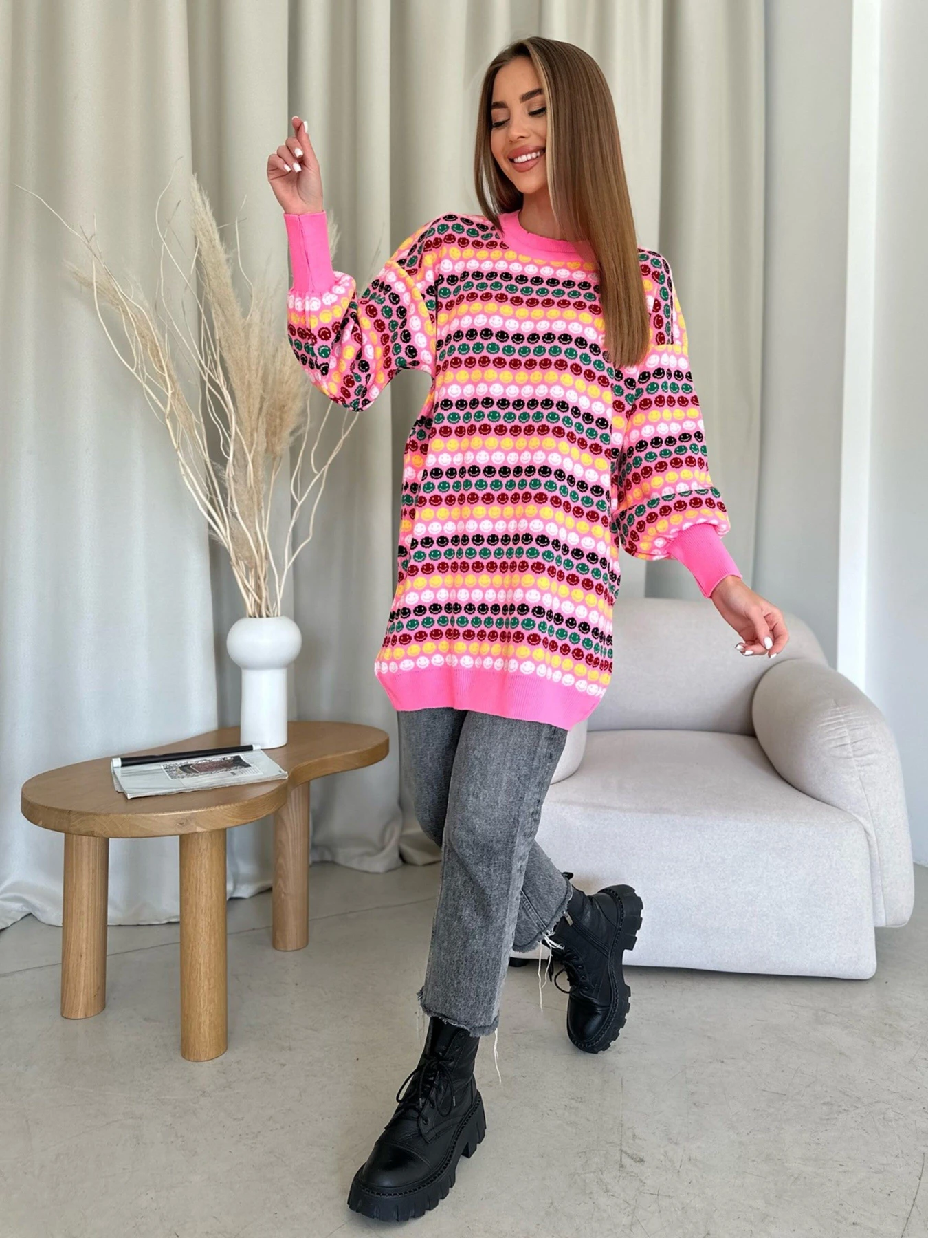 Светри та кардигани ISSA Plus модель WN20-557_pink Фото
