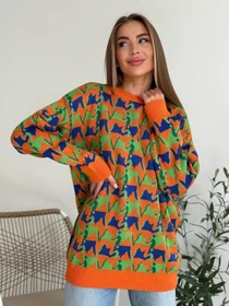 Светри та кардигани ISSA Plus модель WN20-558_orange Фото
