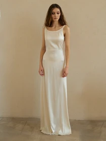 Платья Anais Gose Silhuette модель dress.maxi.silhuette.white.001 Фото