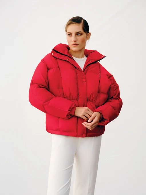 Куртки та дублянки MARCHI модель FW2324-8-RED Фото