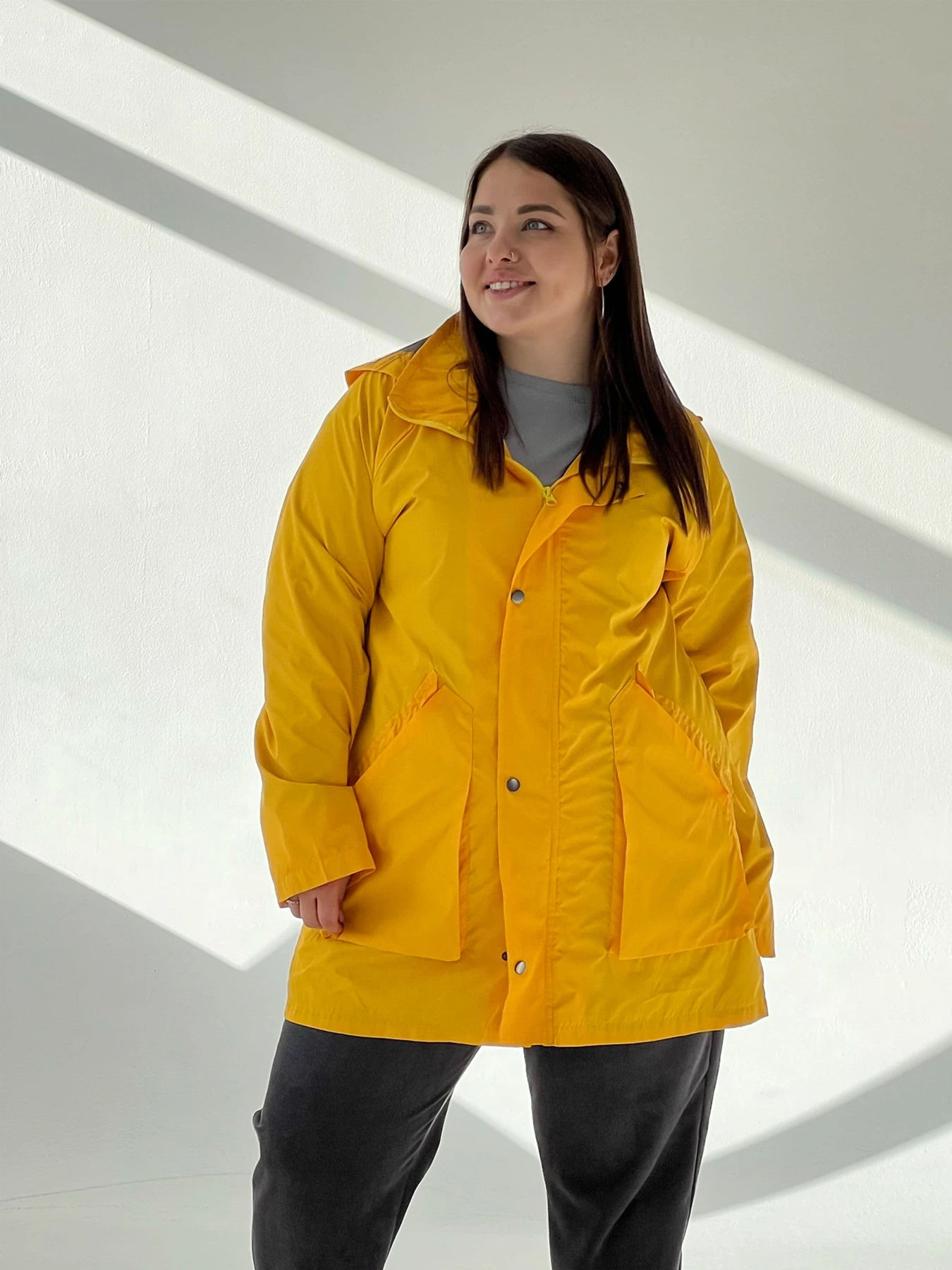 Куртки та дублянки IJ модель ij-kurtkaover-yellow Куртки та дублянки IJ модель ij-kurtkaover-yellow Фото