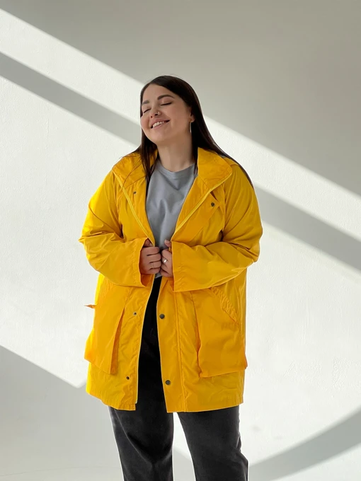 Куртки и дубленки IJ модель ij-kurtkaover-yellow Фото